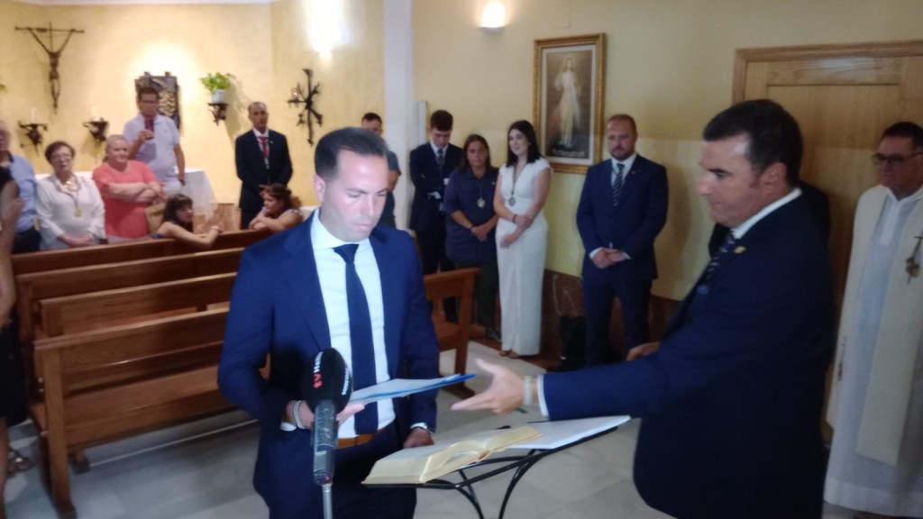 María Santísima de la Paz vuelve a su casa: culto en la Parroquia del Sagrado Corazón de Jesús de Hellín
