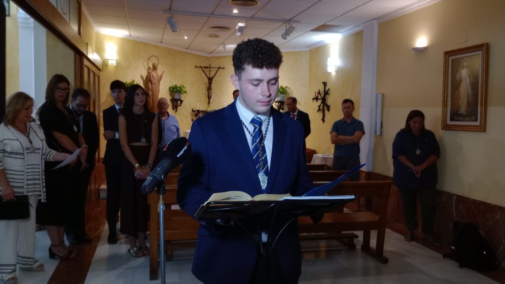 María Santísima de la Paz vuelve a su casa: culto en la Parroquia del Sagrado Corazón de Jesús de Hellín