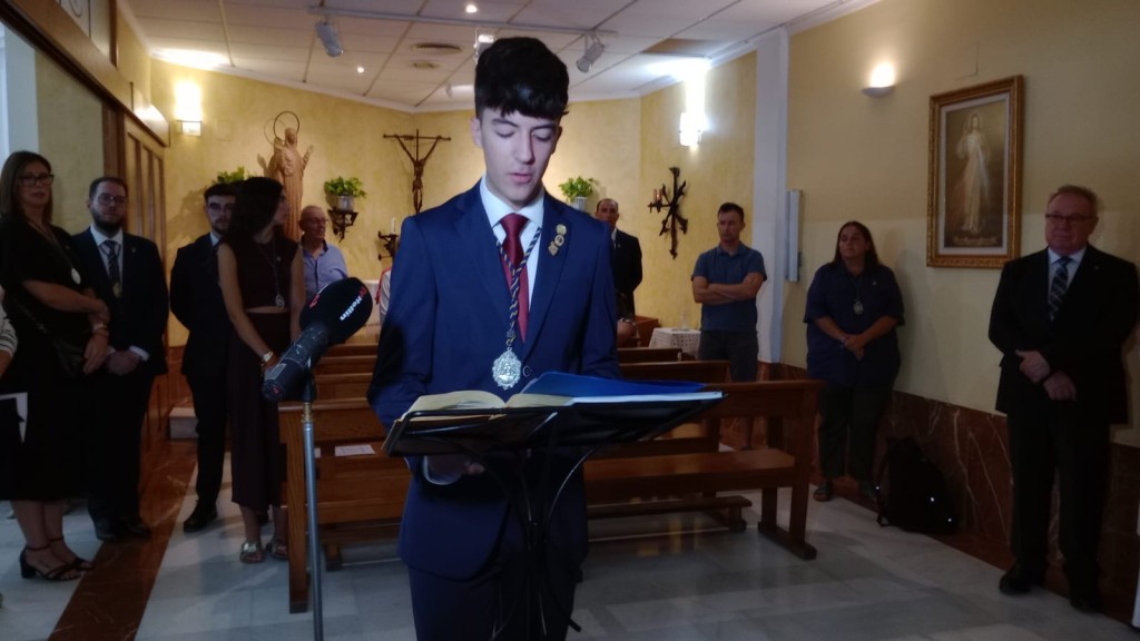 María Santísima de la Paz vuelve a su casa: culto en la Parroquia del Sagrado Corazón de Jesús de Hellín