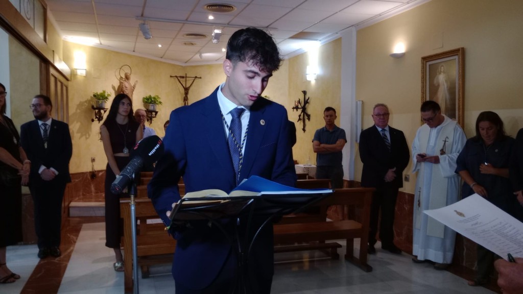 María Santísima de la Paz vuelve a su casa: culto en la Parroquia del Sagrado Corazón de Jesús de Hellín