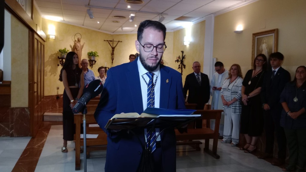 María Santísima de la Paz vuelve a su casa: culto en la Parroquia del Sagrado Corazón de Jesús de Hellín