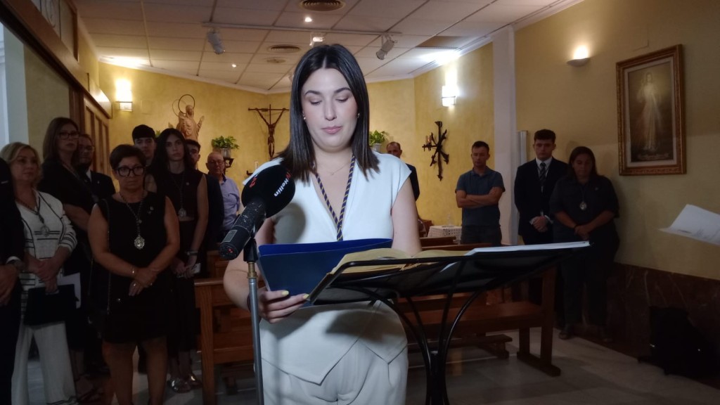 María Santísima de la Paz vuelve a su casa: culto en la Parroquia del Sagrado Corazón de Jesús de Hellín