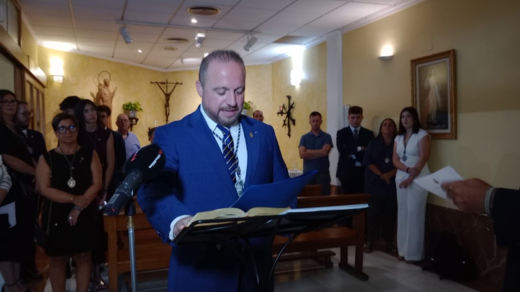 María Santísima de la Paz vuelve a su casa: culto en la Parroquia del Sagrado Corazón de Jesús de Hellín