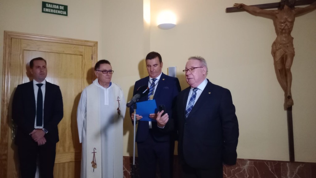 María Santísima de la Paz vuelve a su casa: culto en la Parroquia del Sagrado Corazón de Jesús de Hellín