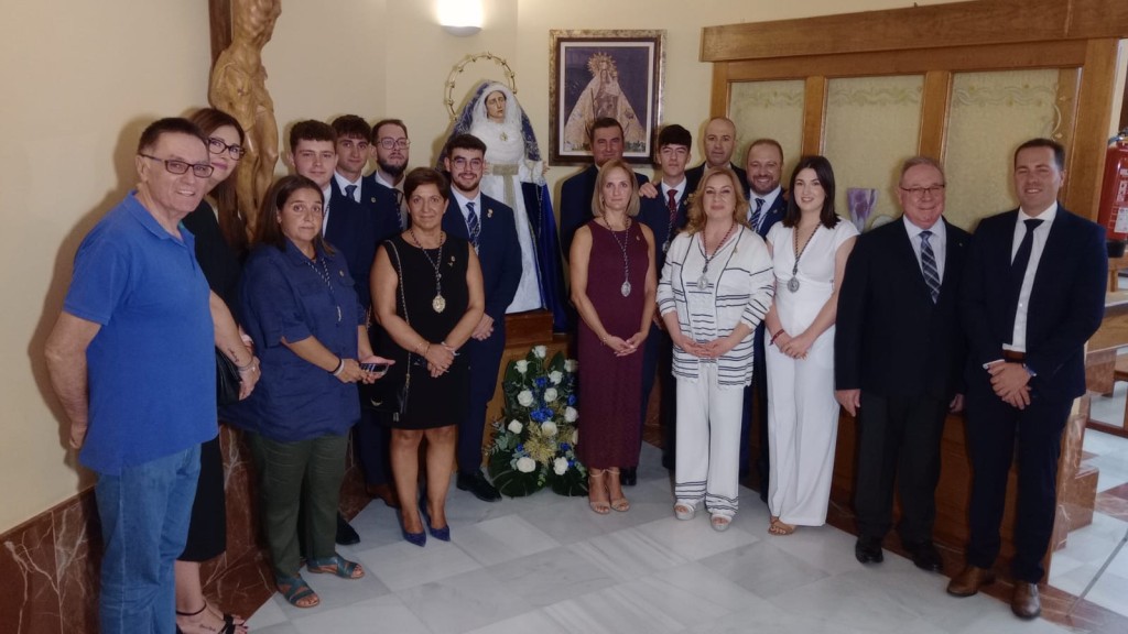 María Santísima de la Paz vuelve a su casa: culto en la Parroquia del Sagrado Corazón de Jesús de Hellín