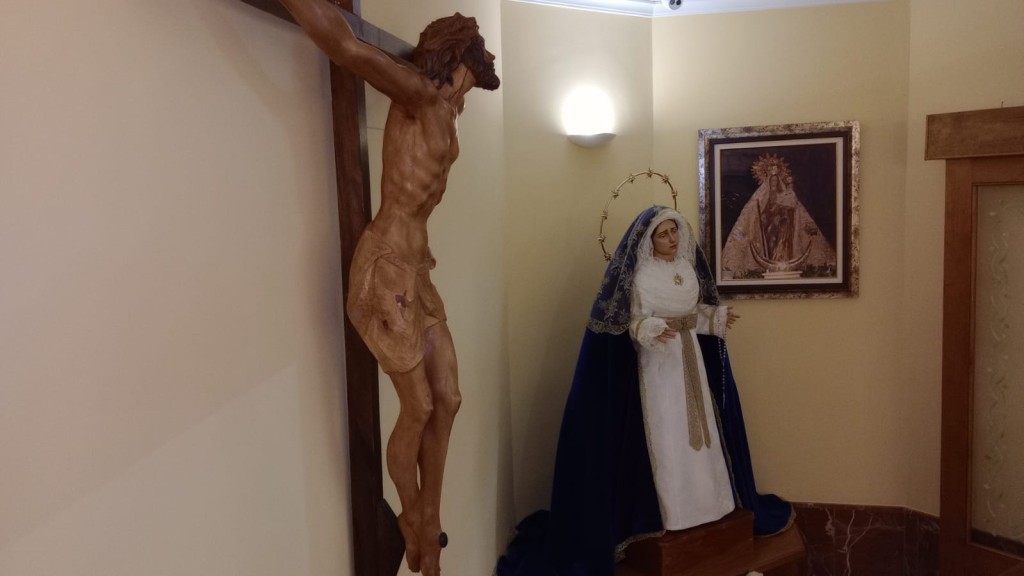 María Santísima de la Paz vuelve a su casa: culto en la Parroquia del Sagrado Corazón de Jesús de Hellín