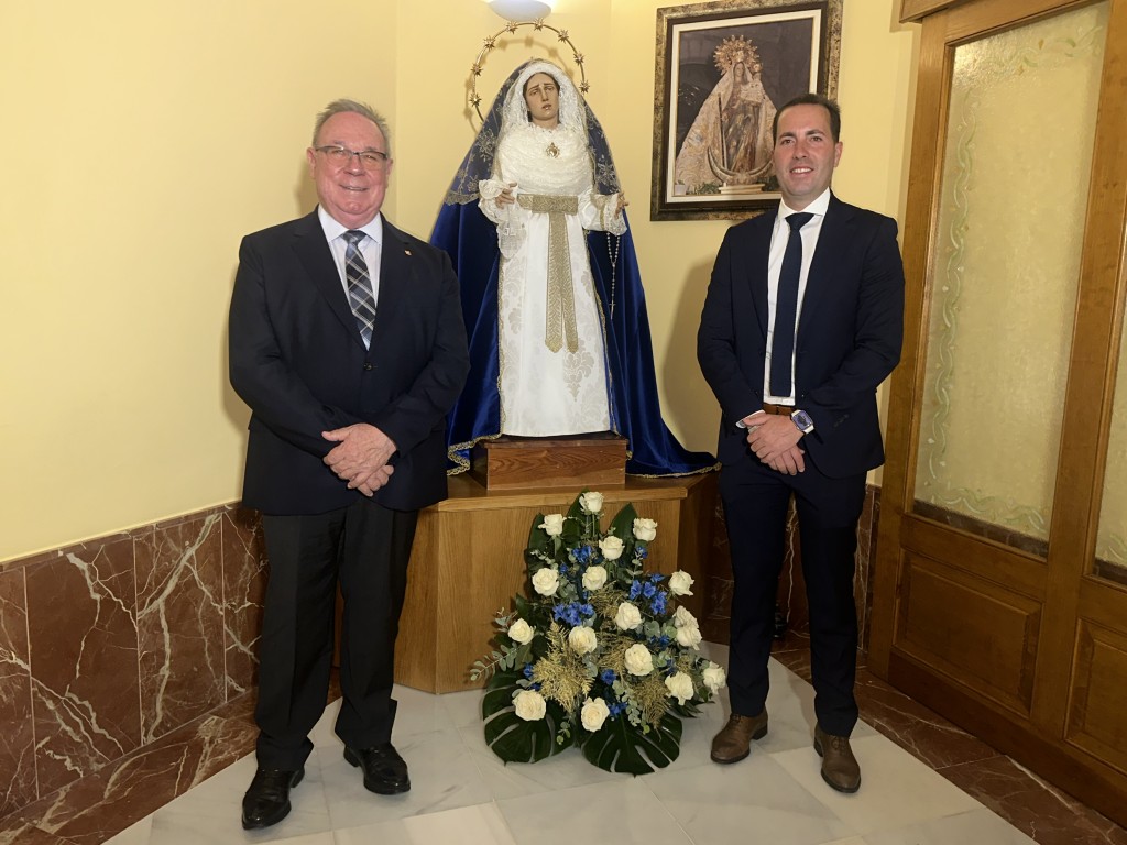 María Santísima de la Paz vuelve a su casa: culto en la Parroquia del Sagrado Corazón de Jesús de Hellín