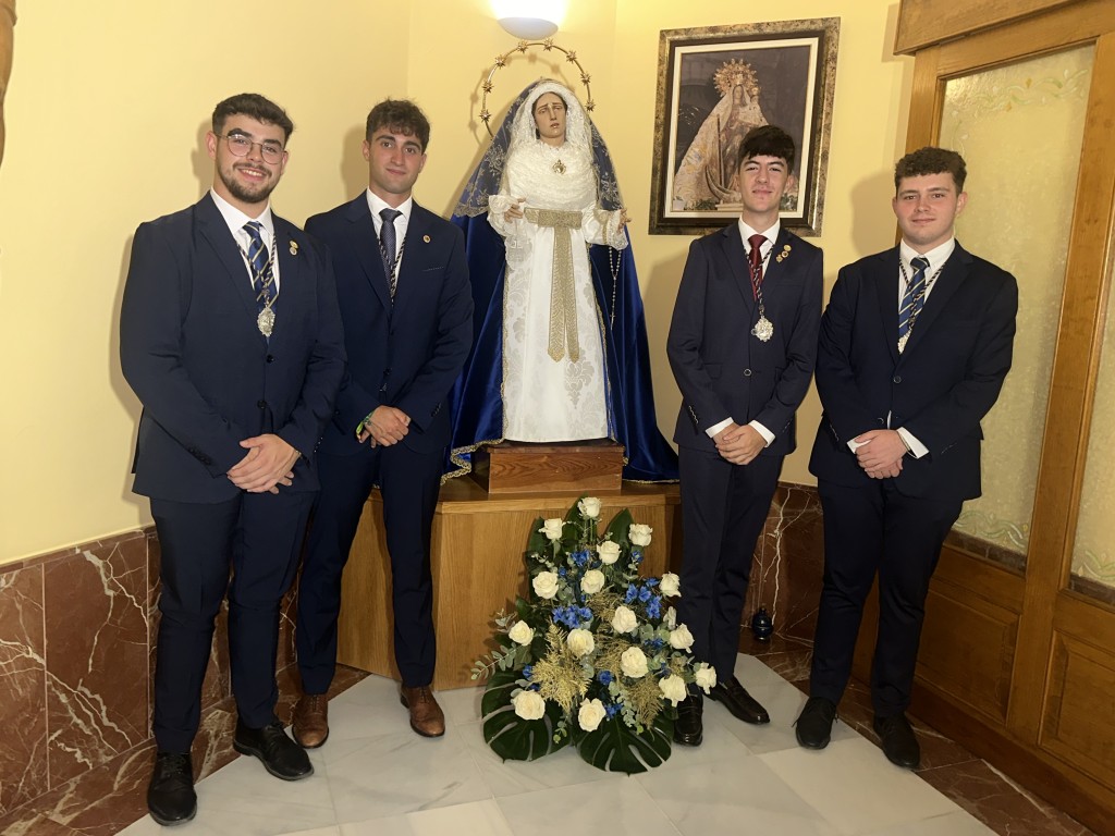 María Santísima de la Paz vuelve a su casa: culto en la Parroquia del Sagrado Corazón de Jesús de Hellín