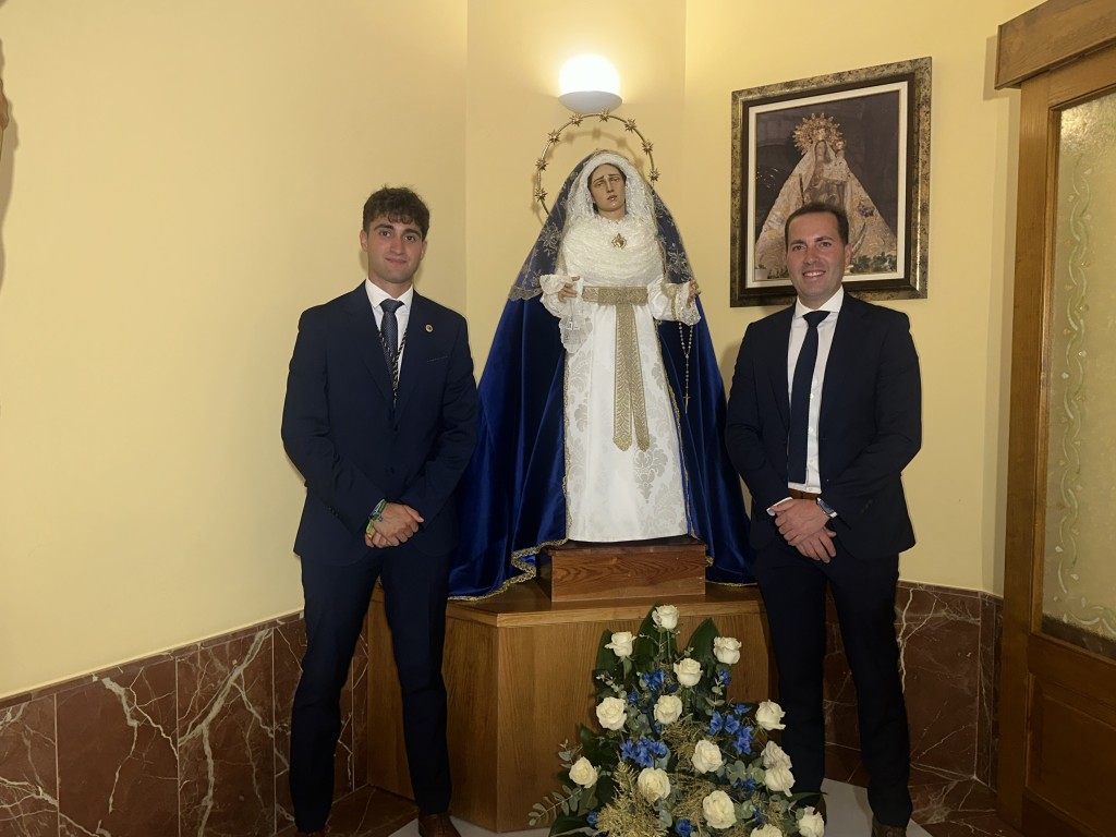 María Santísima de la Paz vuelve a su casa: culto en la Parroquia del Sagrado Corazón de Jesús de Hellín