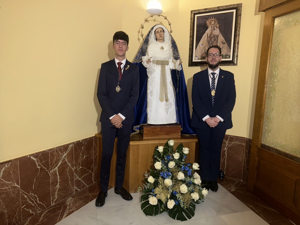 María Santísima de la Paz vuelve a su casa: culto en la Parroquia del Sagrado Corazón de Jesús de Hellín