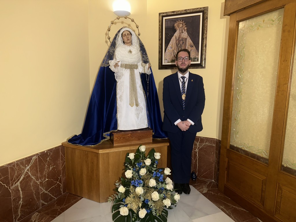 María Santísima de la Paz vuelve a su casa: culto en la Parroquia del Sagrado Corazón de Jesús de Hellín