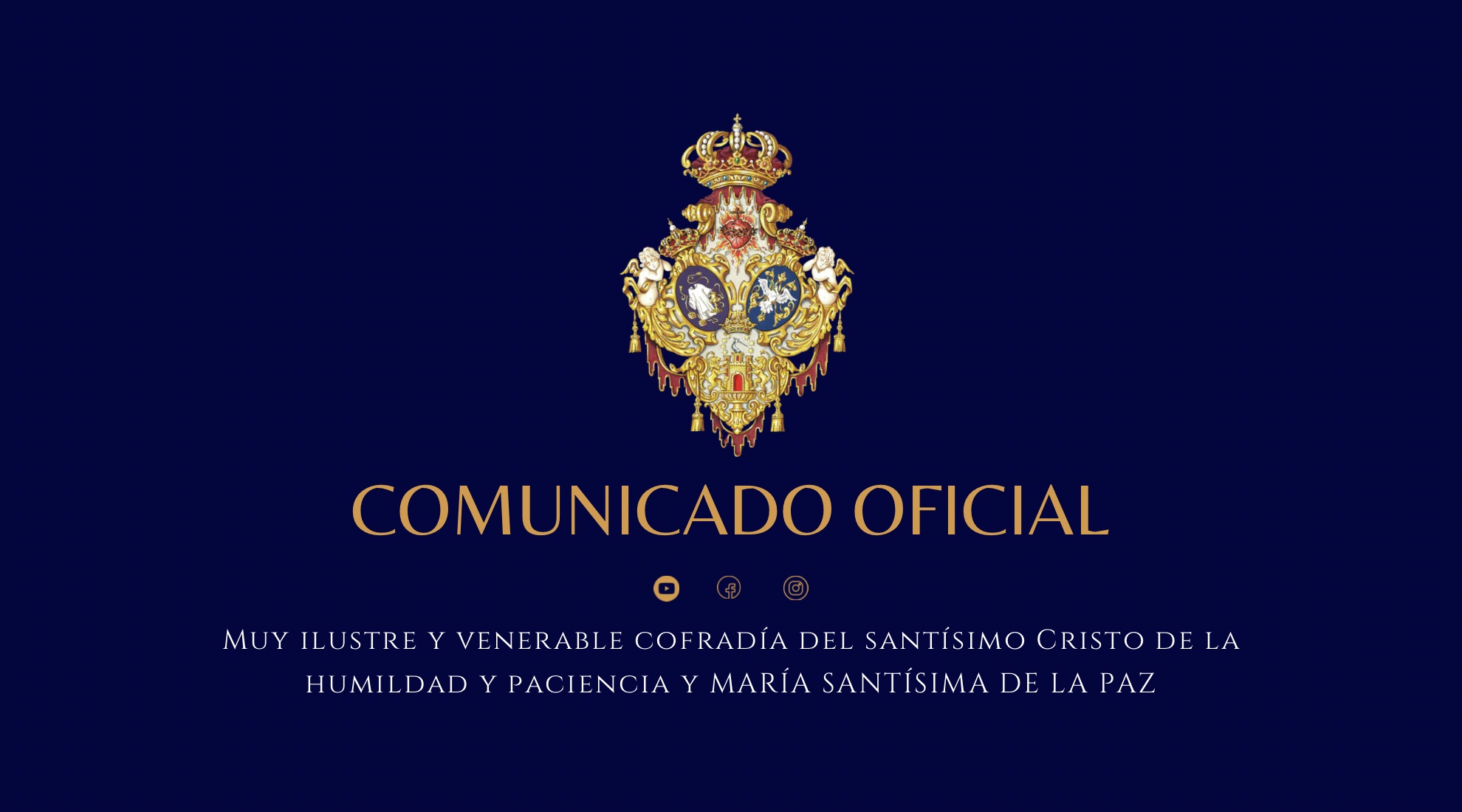 La Cofradía ya es Iglesia: Erección Canónica del Santísimo Cristo de la Humildad y Paciencia y María Santísima de la Paz en Hellín.