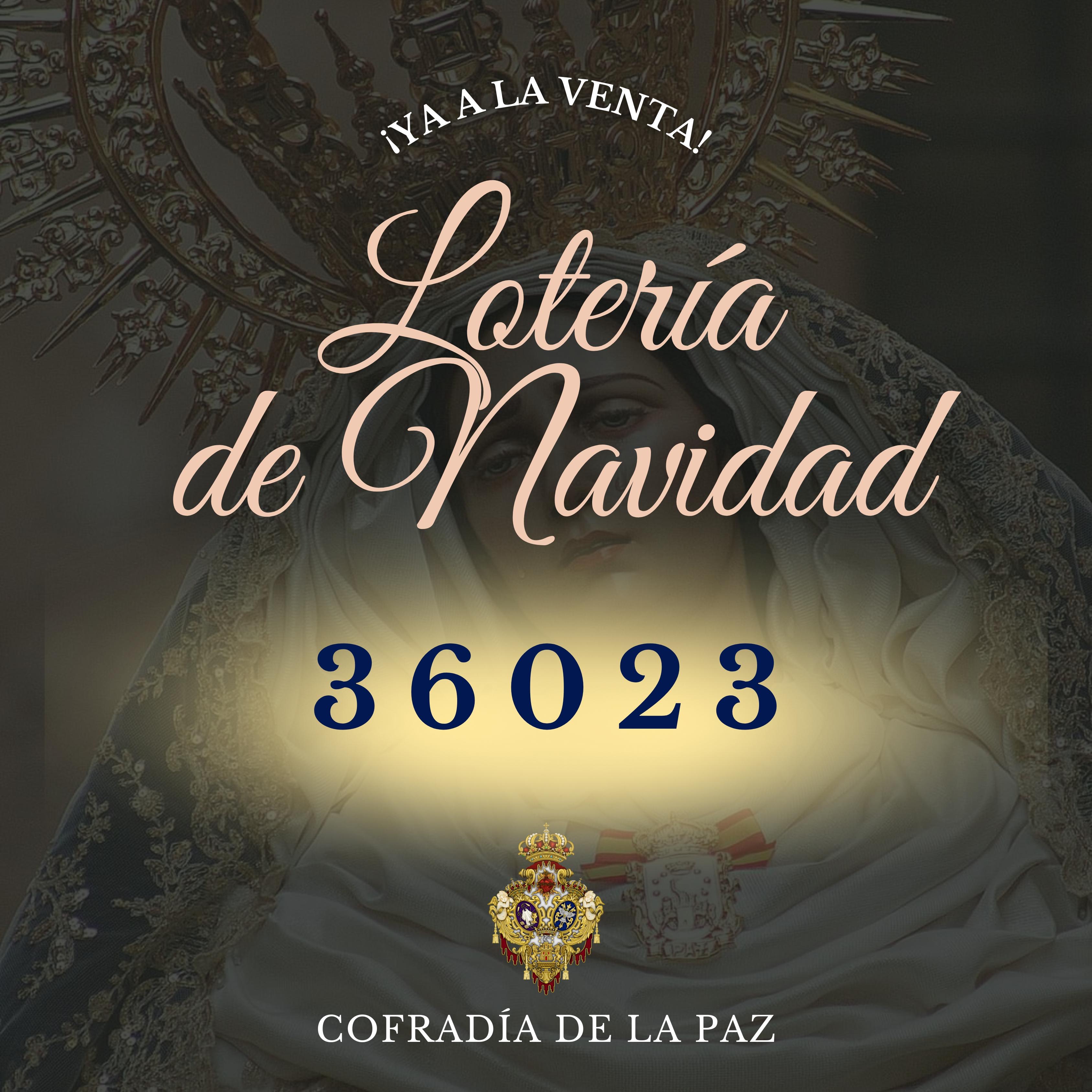 ¡Ya disponible el número 36023 de la Lotería de Navidad!