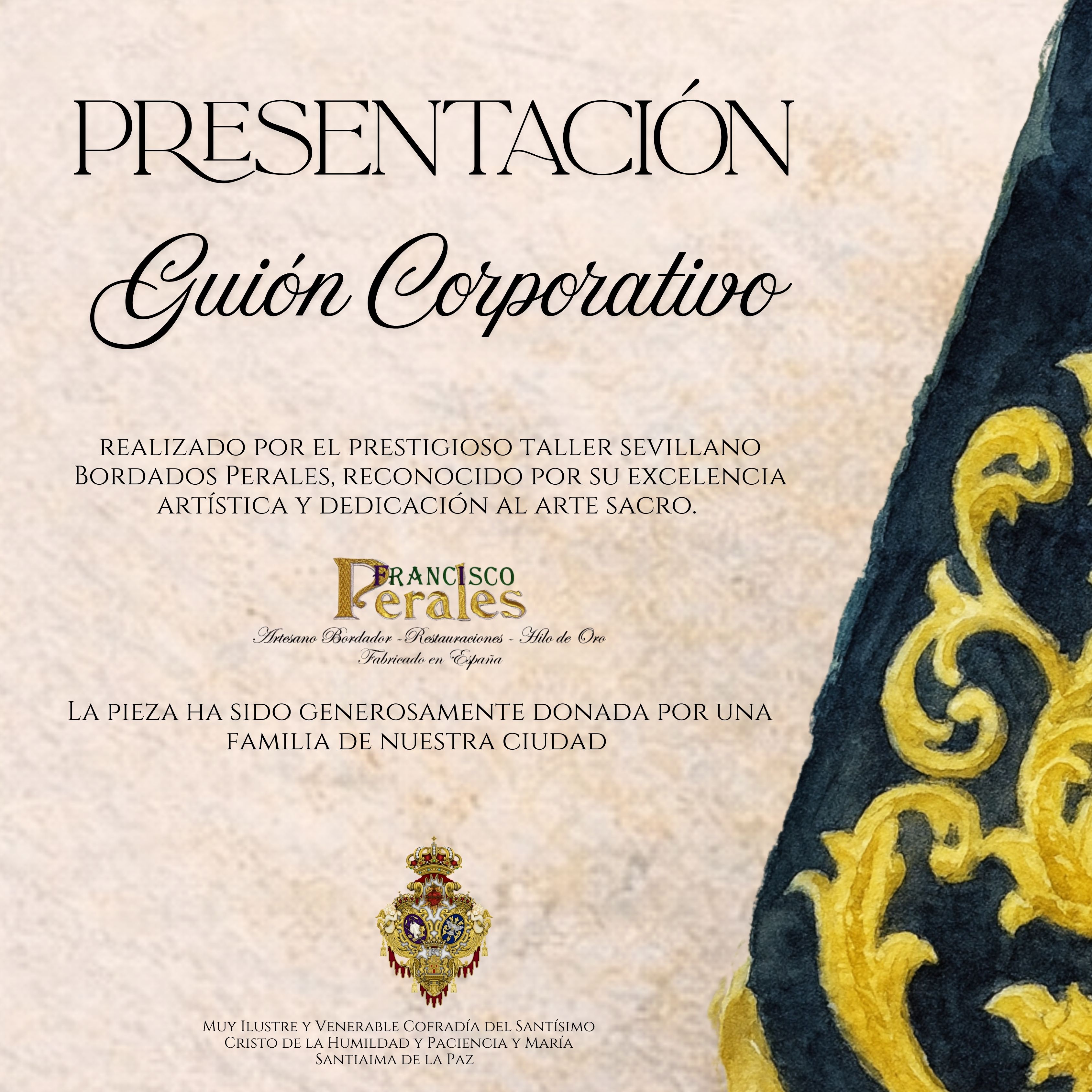 PRESENTACIÓN GUIÓN CORPORATIVO DE LA COFRADÍA