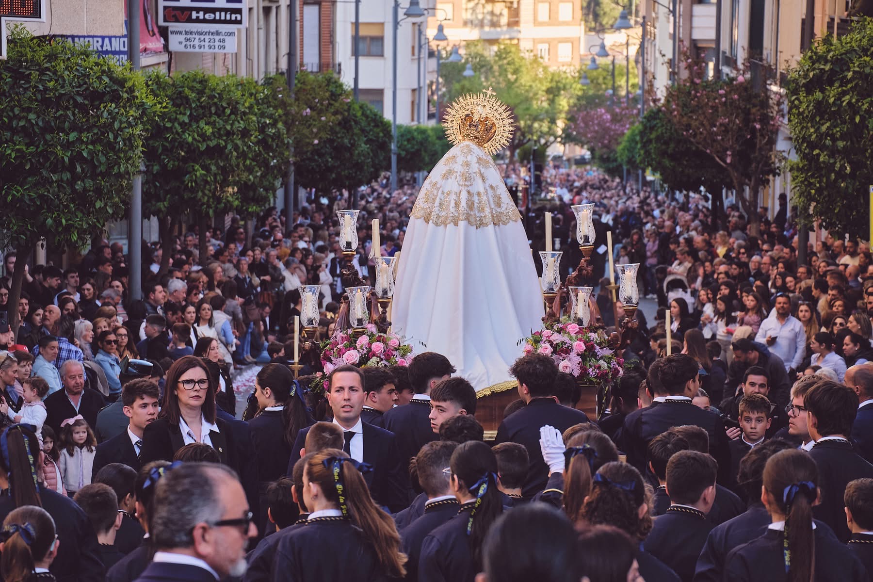 PROCESIÓN INFANTIL MARÍA SANTÍSIMA DE LA PAZ 2026   18:00 Hr Parroquia De la Asuncion de Hellín